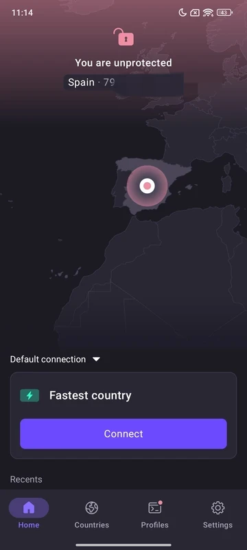 ProtonVPN — στιγμιότυπο οθόνης 4