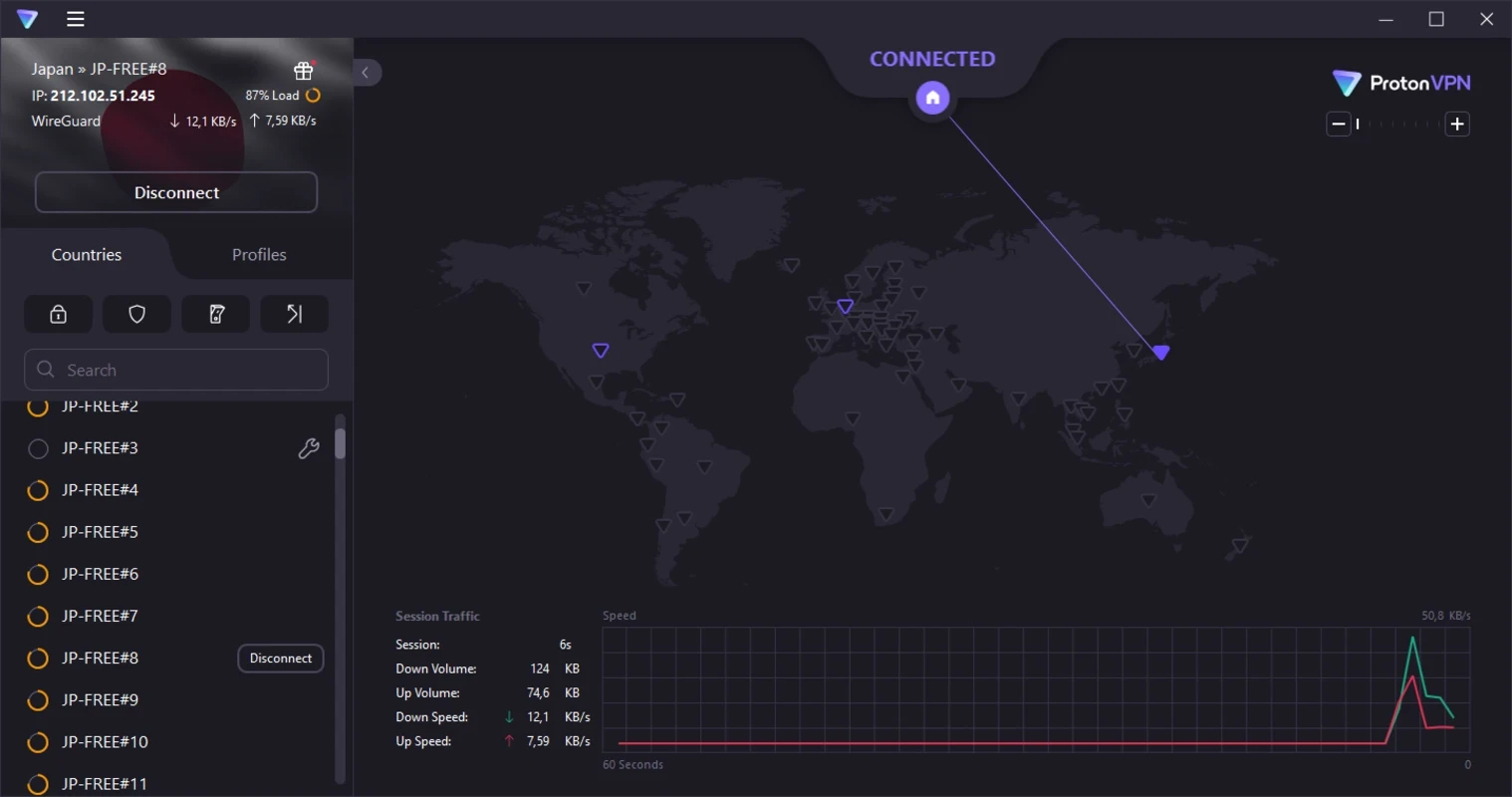 Proton VPN — Screenshot 1