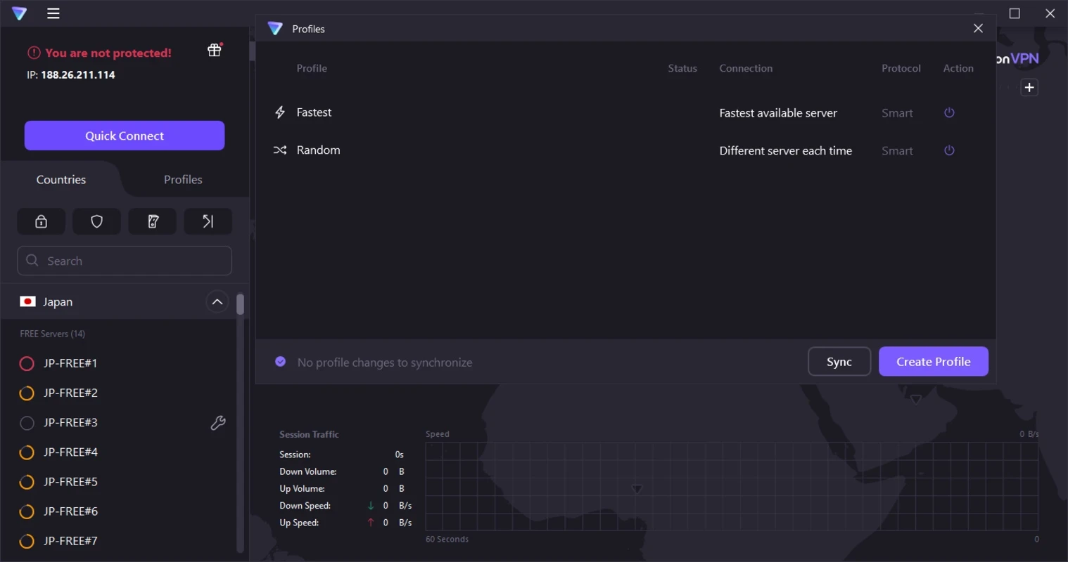 Proton VPN — Screenshot 2