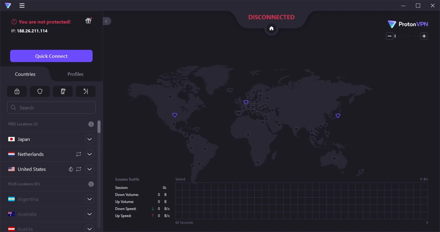Proton VPN — Screenshot 3